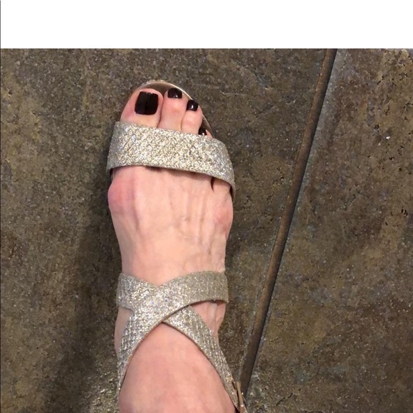 Jimmy Choo Chiara Crisscross Demi Wedge - Picture 6 of 8